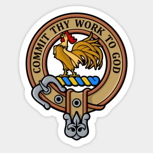 Clan Sinclair Crest Sticker